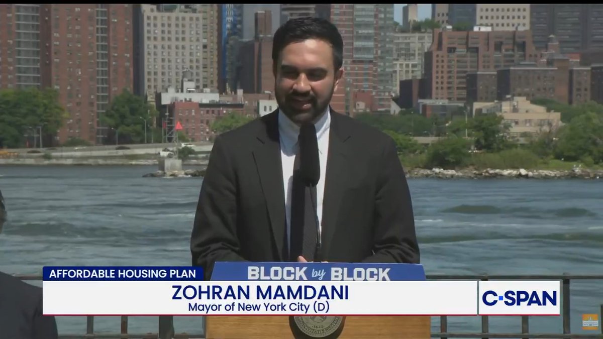 .Mayor Zohran Kwame Mamdani Zohran Mamdani (D): "One of the few things that the president and I agree on is not just that New York City is the greatest city in the world, but that we do want the Knicks to win the championship."