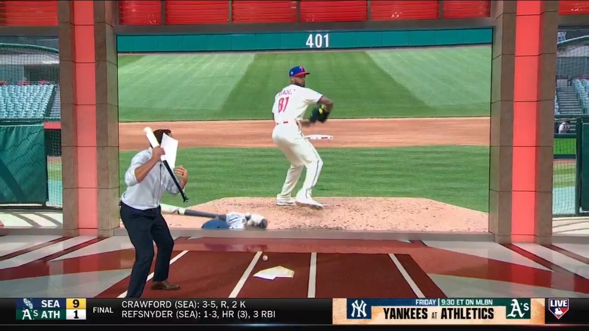 44.2 consecutive scoreless innings for Cristopher Sánchez 🤯 DeRo dives in on the Philadelphia Phillies southpaw and his lethal changeup-sinker combo after he finished the month of May without giving up a run!