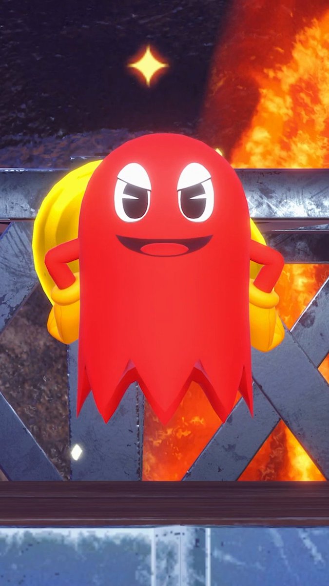 Did Team Ghost forget PAC-MAY is their birthday month too? I’ll remind them while wearing my Birthday Hat! Get yours FREE in PAC-MAN WORLD 2 Re-PAC! #World2RePAC