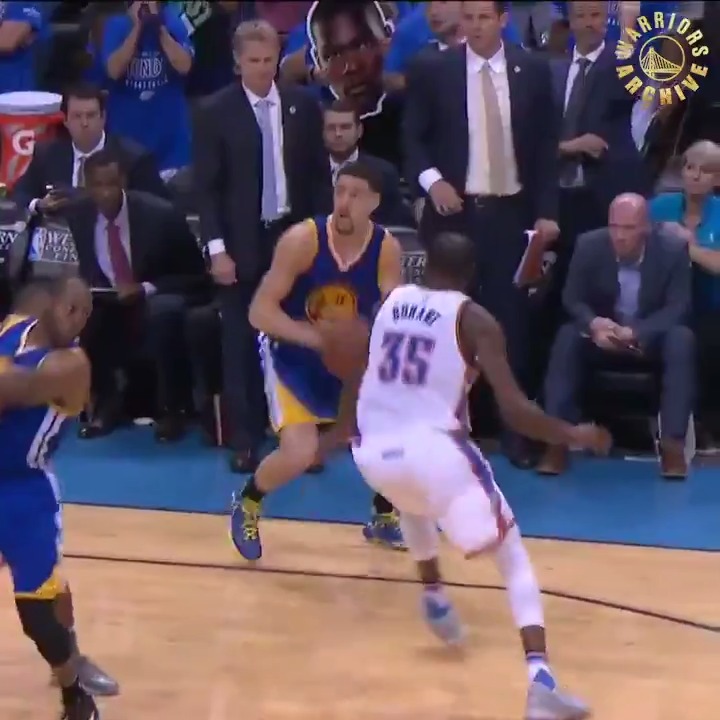10 YEARS AGO TODAY🔥 GAME 6 KLAY forced a GM7 vs OKC 41 PTS (19 in the 4th) 11 3PTS (then NBA Playoff Record) "Steph told me before I went out in the fourth, `This is your time.'"