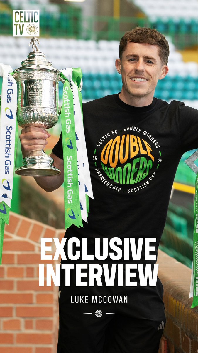 “We had a huge core group that knows what it means to play for Celtic.” 🍀 Luke McCowan reflects on the mentality, experience and togetherness that helped drive the Hoops to a Premiership and Scottish Cup Double 🏆🏆 Watch the full interview now 📺⤵️ Celtic Football Club🍀🏆🏆