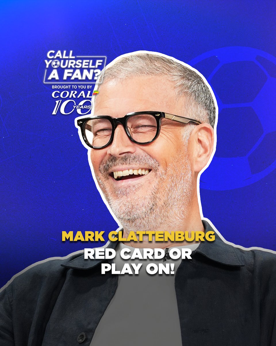 "Absolutely red card. Pointless!" 🤣 We played a classic game of Red Card or Play On with Mark Clattenburg! Call Yourself a Fan? | Mark Clattenburg