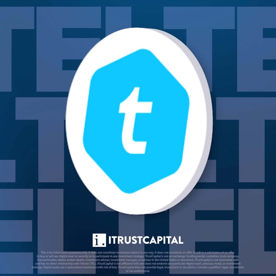 Telcoin $TEL Now Available in your iTrustCapital IRA at iTrustCapital! ► Follow the market prices here: Telcoin