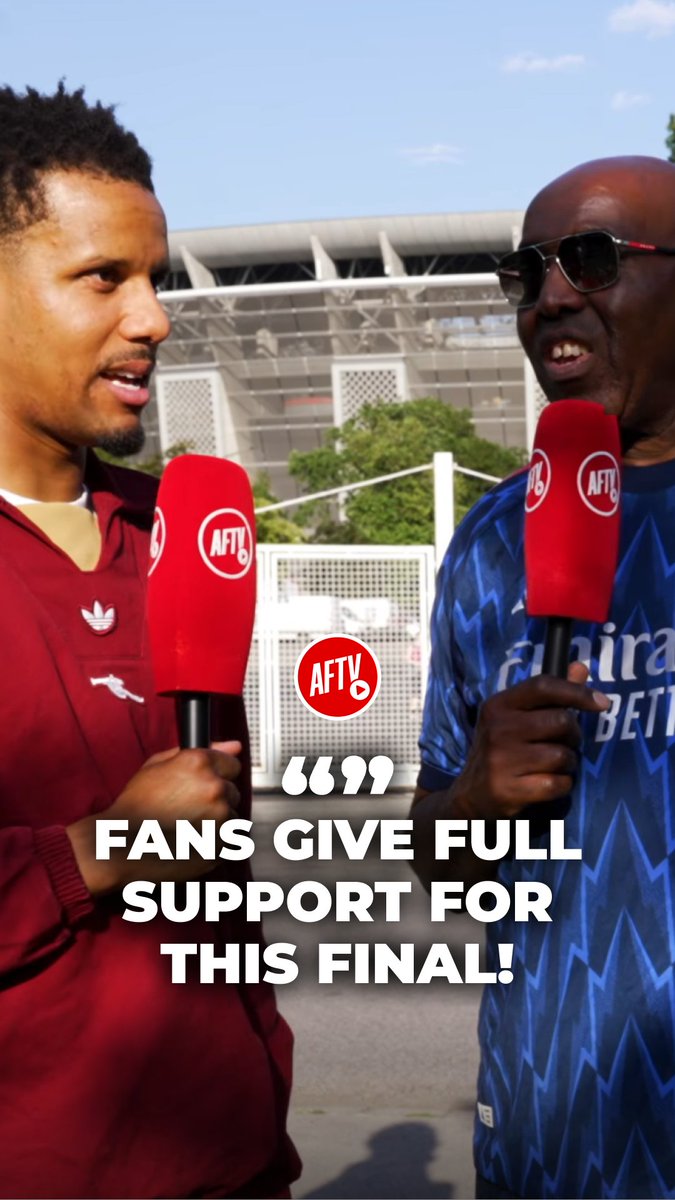 The fans will give 100% support for this final! 🔥 #AFTVBudapest