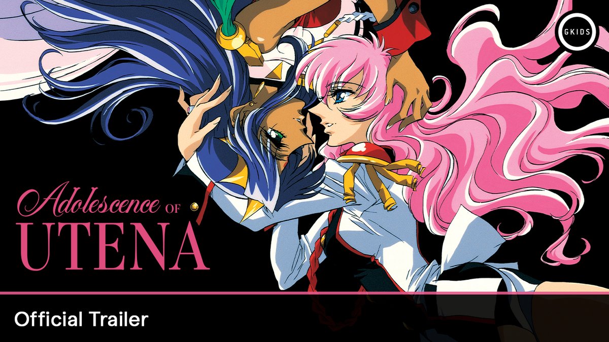 ADOLESCENCE OF UTENA from Kunihiko Ikuhara (REVOLUTIONARY GIRL UTENA, SAILOR MOON) hits theatres nationwide June 21 &amp; 22. Tickets on sale now! 🌹