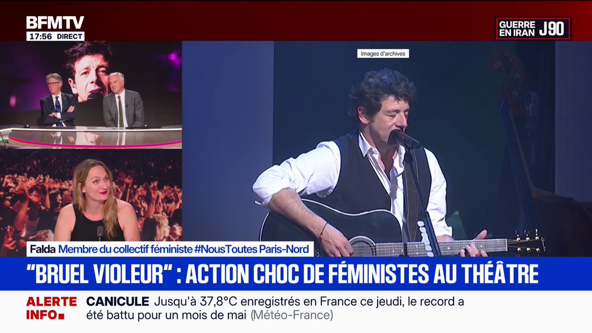 Patrick Bruel: "Il faut cesser cette omerta", assure Falda, membre du collectif NousToutes