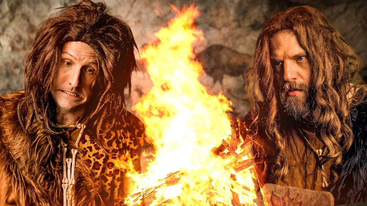 Early man discovers fire, bureaucracy.