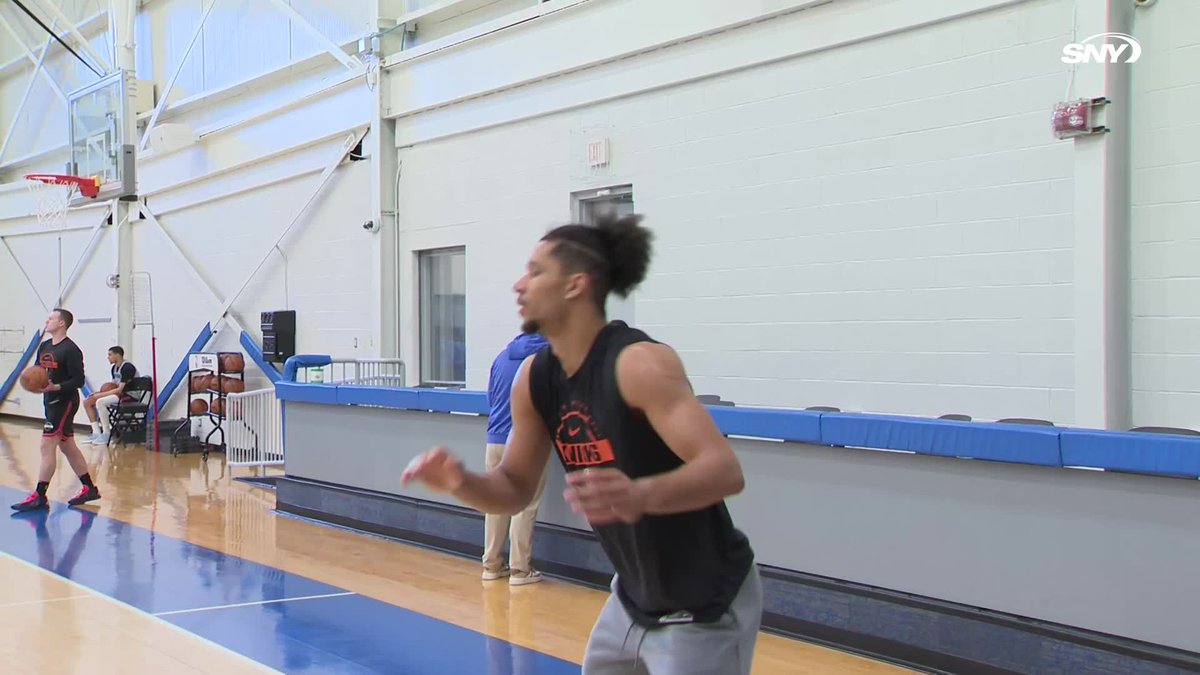 Shots for Josh Hart as the Knicks prepare for the NBA Finals