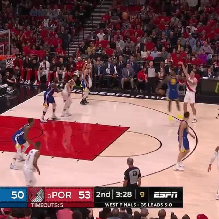 “Dame had no help” “Dame wanted OG and Mikal” Ummm, Dame had WCF Game 4 Meyers Leonard. Let’s stop with the excuses