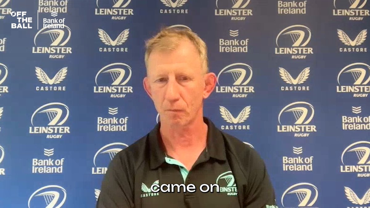 "We all need to get behind Sam [Prendergast]" "We see him as a huge part of the future, not just of Leinster but of Irish Rugby too" Leinster Head Coach Leo Cullen talks about his decision to start Sam Prendergast in Saturday night's URC Quarter-final tie at home to the Lions. Rugby on Off The Ball w/ Bank of Ireland #Neverstopcompeting