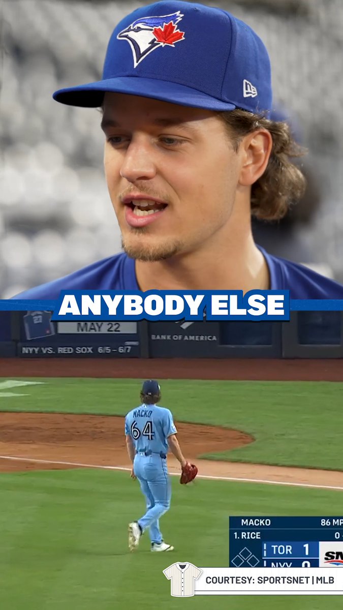 Adam Macko shares what happened when he left the mound with only two outs after he struck out Ben Rice in New York. FULL EPISODE: 🖥️Watch: 🎧Apple: 🎧Spotify: #BlueJays50 #BlueJays #MLB | Lindsay Dunn