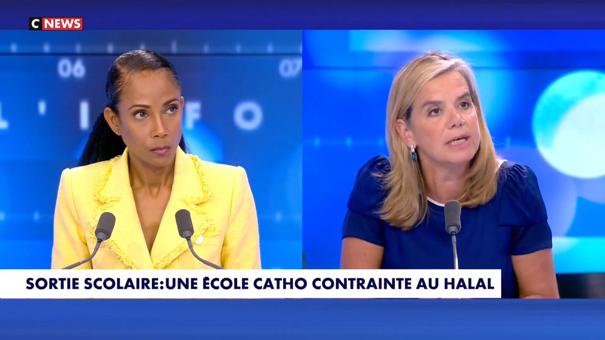 📺 « À chaque cérémonie d’abattage rituel, des organismes musulmans prélèvent une taxe de plusieurs centimes d’euros par kilos de viande. Est-ce la vocation d’une école catholique de financer le halal ? » Gabrielle Cluzel sur Face à l’Info (CNEWS)