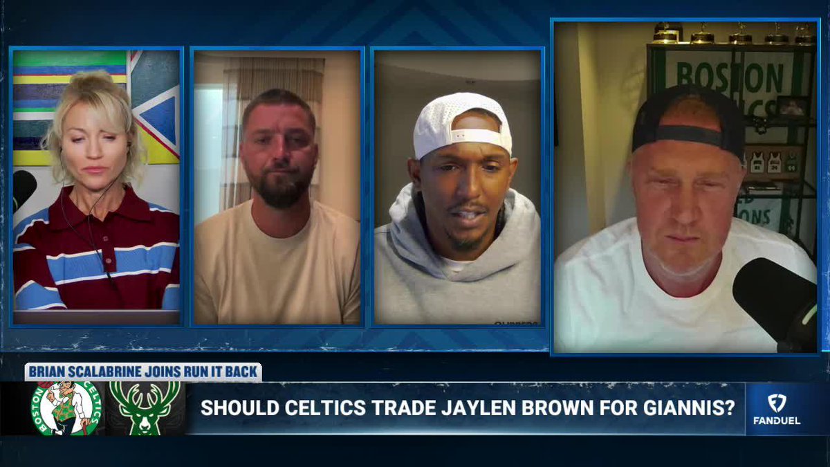Brian Scalabrine wishes Jaylen Brown was asked why this year was his favorite in Boston 🤨 "What about the playoff run? What about being up 3-1? What about Game 7? That's your favorite season?" Brian Scalabrine | Michelle Beadle | Chandler Parsons | Lou Williams