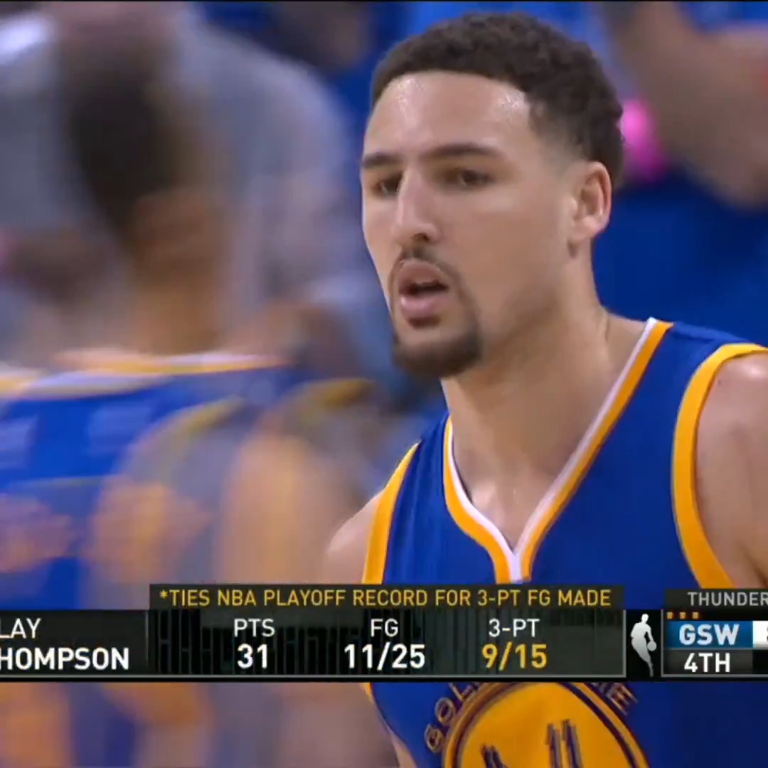 10 years ago today, Klay Thompson lifted the Dubs with one of the greatest Game 6 performances in NBA history.