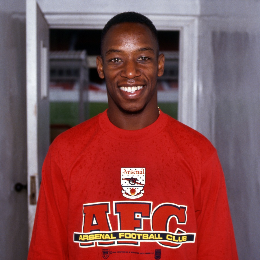 Ian Wright. What a striker. What a character. What a man.