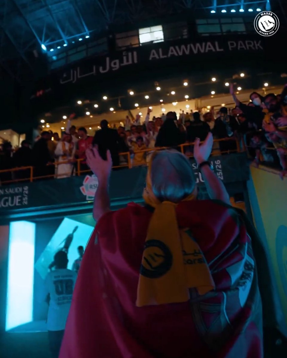 حضَـر متحديًا .. ويغادرنا بطلًا 🏆 شكرًا جيسـوس لكل ماقدمتـه لناديك #النصر .. وستبقـى دائمًا مُحبًّا ومحبوبًا للنصراويين 💛