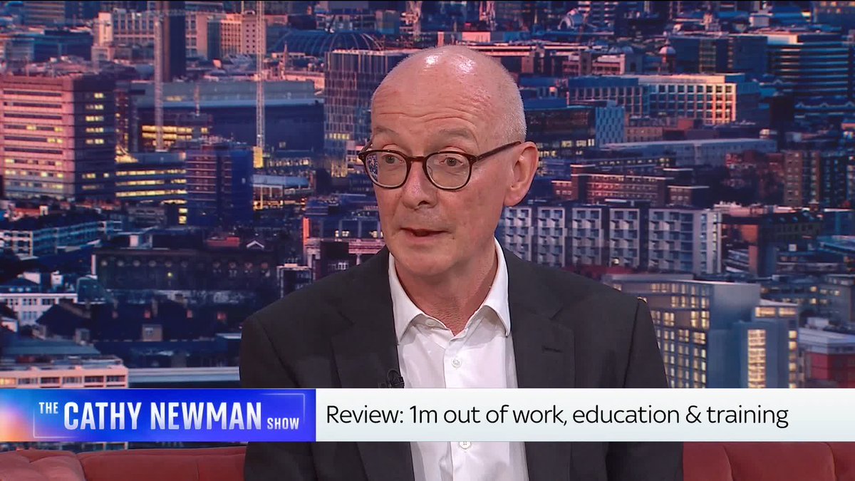 Getting young people into employment is a "progressive cause for the country" that could save the government millions in welfare spending, Work and Pensions Secretary Pat McFadden tells Sky's Ali Fortescue. Politics latest 🔗 📺 Sky 501