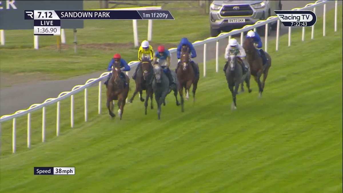 【海外競馬】 前走ドバイターフなどG1・3勝の🇬🇧オンブズマン(牡5)。欧州での再始動戦となるG3ブリガディアジェラードSを苦しみながらもクビ差V。重賞5勝目を挙げました。鞍上はW.ビュイック騎手。 🎥 Racing TV