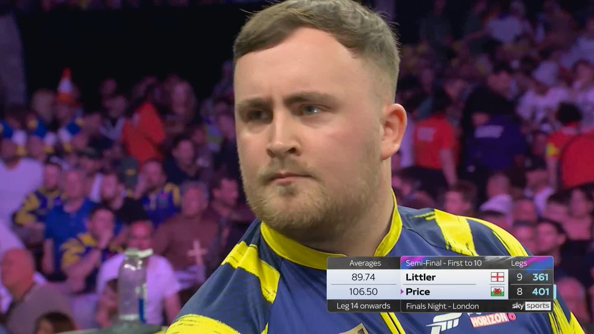 WE'RE GOING TO A DECIDER! WOW! That's FIVE legs straight for Gerwyn Price! It's now 9-9 against Luke Littler as we head into a last-leg shoot-out! 📲 #PLDarts