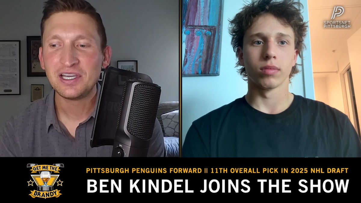 Ben Kindel told Josh Getzoff that it's "a golden opportunity" for him to sit next to Sidney Crosby in the locker room 🥹 📺 For the full episode, check out SNP's YouTube channel or catch Get Me The Brandy on SNP at 4 ET!