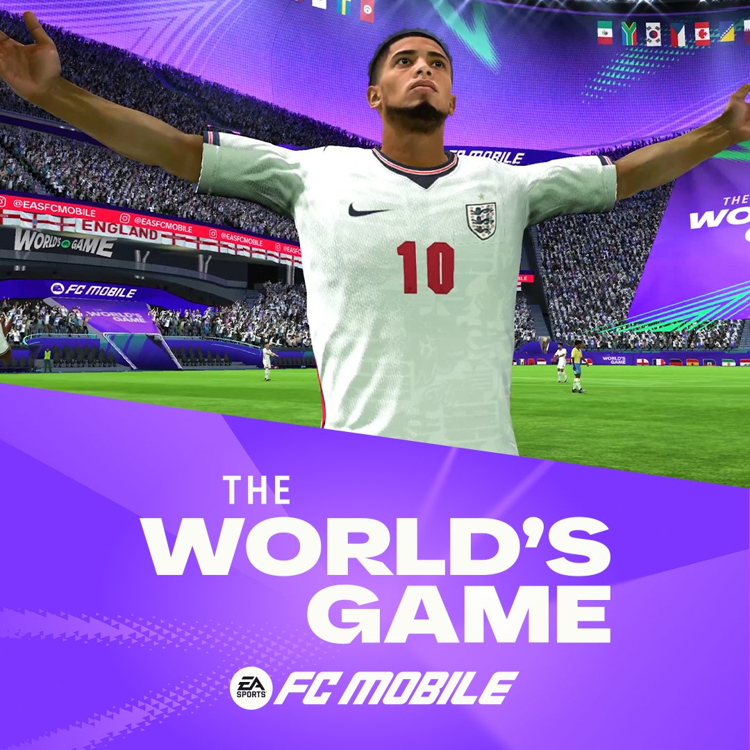 The World’s Game Update has officially arrived in #FCMobile! 🌍✨ Download Now: What’s new: 🏆 The World's Game Tournament 🏃‍♂️ PlayStyles ⏱️ Quick Match ✨ UTOTS and more!