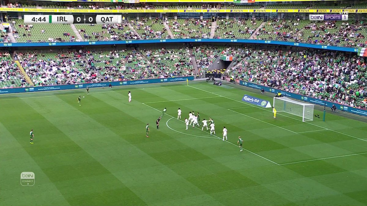 المنتخب الأيرلندي يفتتح التسجيل #مباراة_ودية #FriendlyMatch