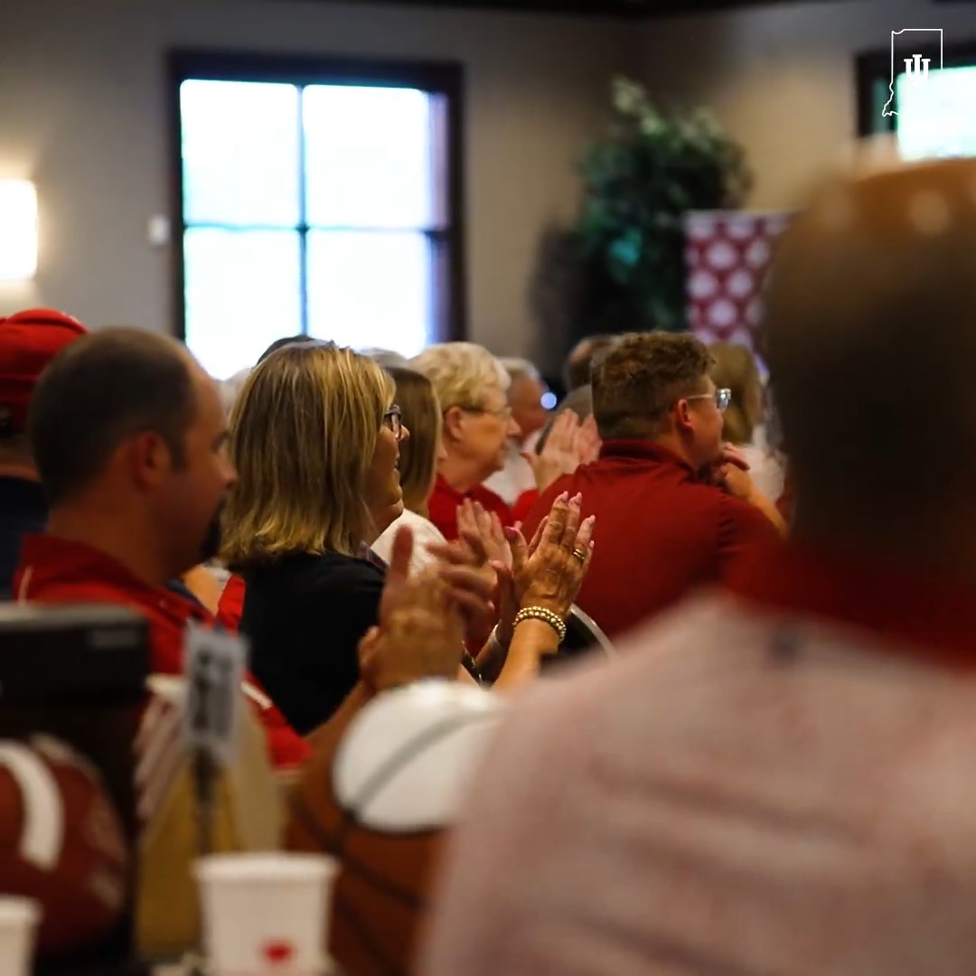Always a fun time with Hoosiers at Huber’s.