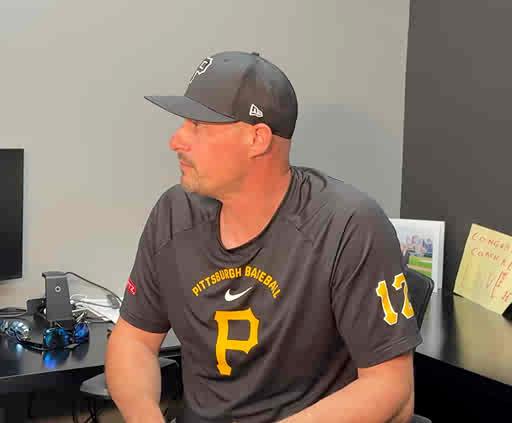 #Pirates Don Kelly explains why not Bubba Chandler to bullpen (full answer)