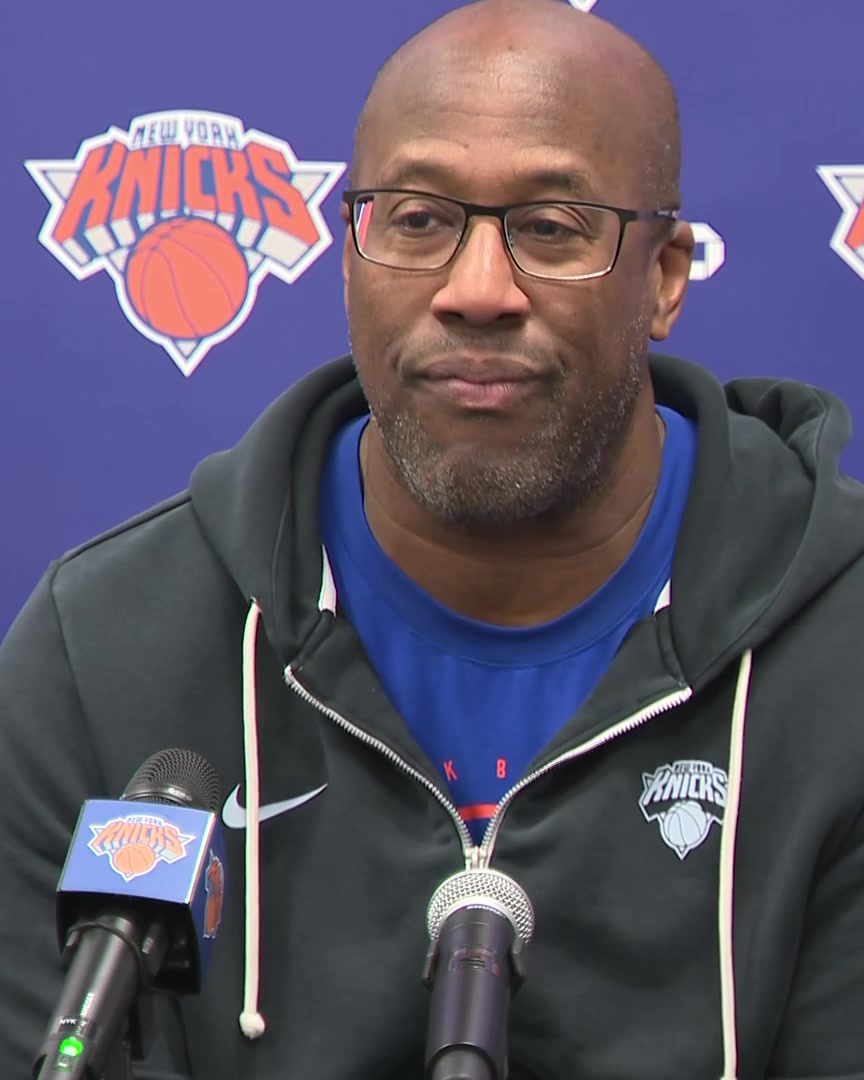 Mike Brown says the celebrity he's gotten to know the most while coaching the Knicks is Fat Joe He also shares his wife freaked out about seeing Ben Stiller 😂 "I was like, 'go get a picture! I'm sure he'll take a picture with you'. [She said] "No! I can't do it!" 😂