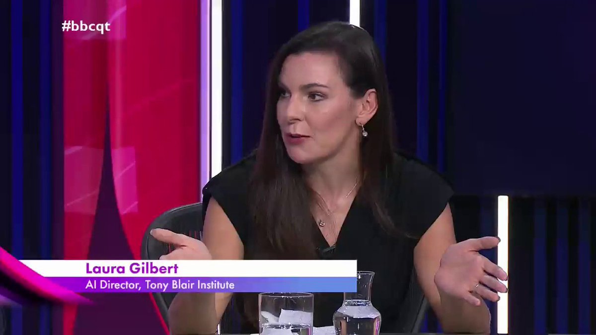 “We have seen… a genuine collapse in the job market for the younger people” The Tony Blair Institute’s Laura Gilbert says AI causing job losses is “a real problem” and it is a “very reasonable thing” for people to be concerned about whether new jobs are being created #bbcqt