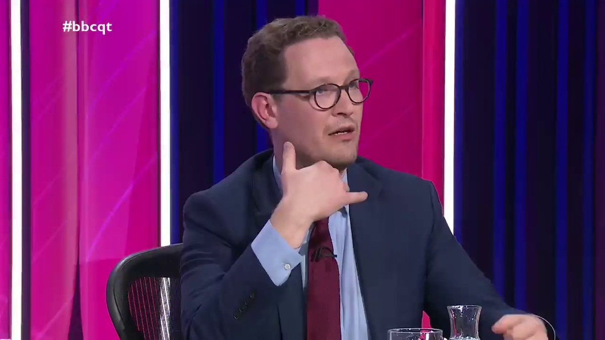 “This can be a huge threat to the UK economy and it’s right that people worry about that but it can also be an enormous opportunity” Labour’s Darren Jones says job losses due to AI “can’t come to pass” and the government will “create wealth” in the UK to protect services #bbcqt