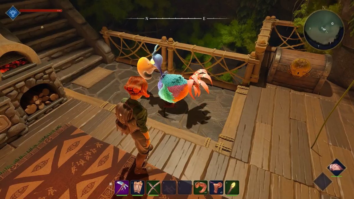 Devs revealed that creature taming will play a major role in Under a Rock. - Players can hatch, level up, and upgrade creatures - Companions can be mounted, carry items, and fight alongside you - Stronger creature tiers will be unlocked as players improve their taming ability