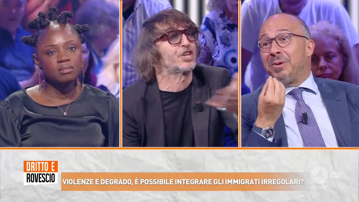 "Tu hai contribuito a portare decine di migliaia di clandestini qua!" Giuseppe Cruciani a Davide Faraone (Italia Viva) #drittoerovescio