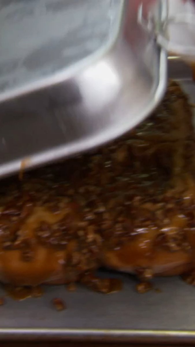 Trust Mayor Guy Fieri to find a place serving caramel pecan rolls AS BIG as his head 😱 Find them at Jimmy's Down The Street! Watch #DDD with Mayor Guy Fieri Fridays at 9|8c.