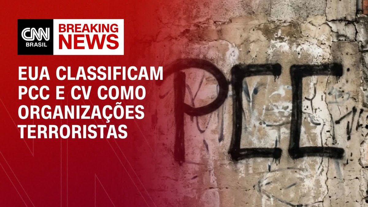 EUA classificam PCC e CV como organizações terroristas; assista #HoraH
