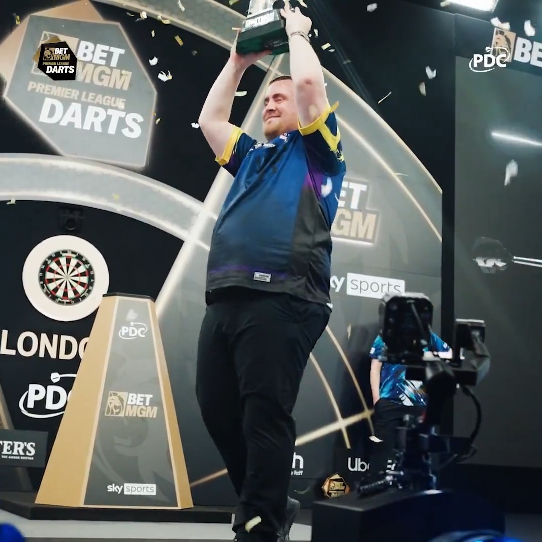 Another piece of silverware for Luke Littler. 🏆