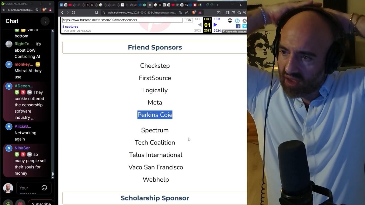 Perkins Coie, the DNC law firm behind the Steele Dossier & Alfa Bank hoax, not only represented Ray Epps, it directly funded the DNC branch of the private CIA (NDI, NED's DNC arm) -- and the Trust & Safety Professional Association, the Censorship Industry's formal trade group!