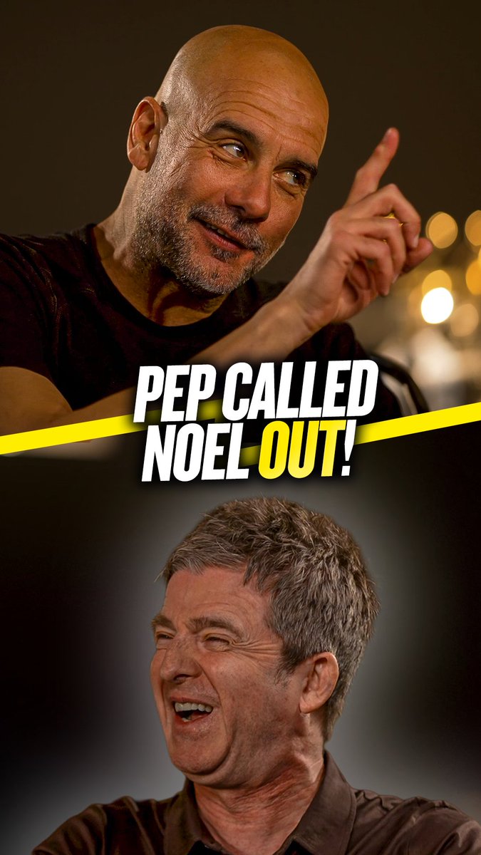 Noel Gallagher and Pep Guardiola relive the moment Noel told talkSPORT Man City wouldn't win the league! 😂 🤝Manchester City