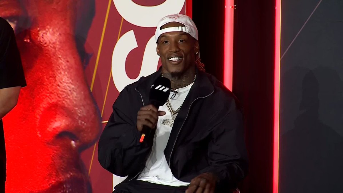 🗣️ ”I've been through the fire before. A happy fighter is a dangerous fighter!” - S H⚡️C K #FosterFord live on DAZN Boxing