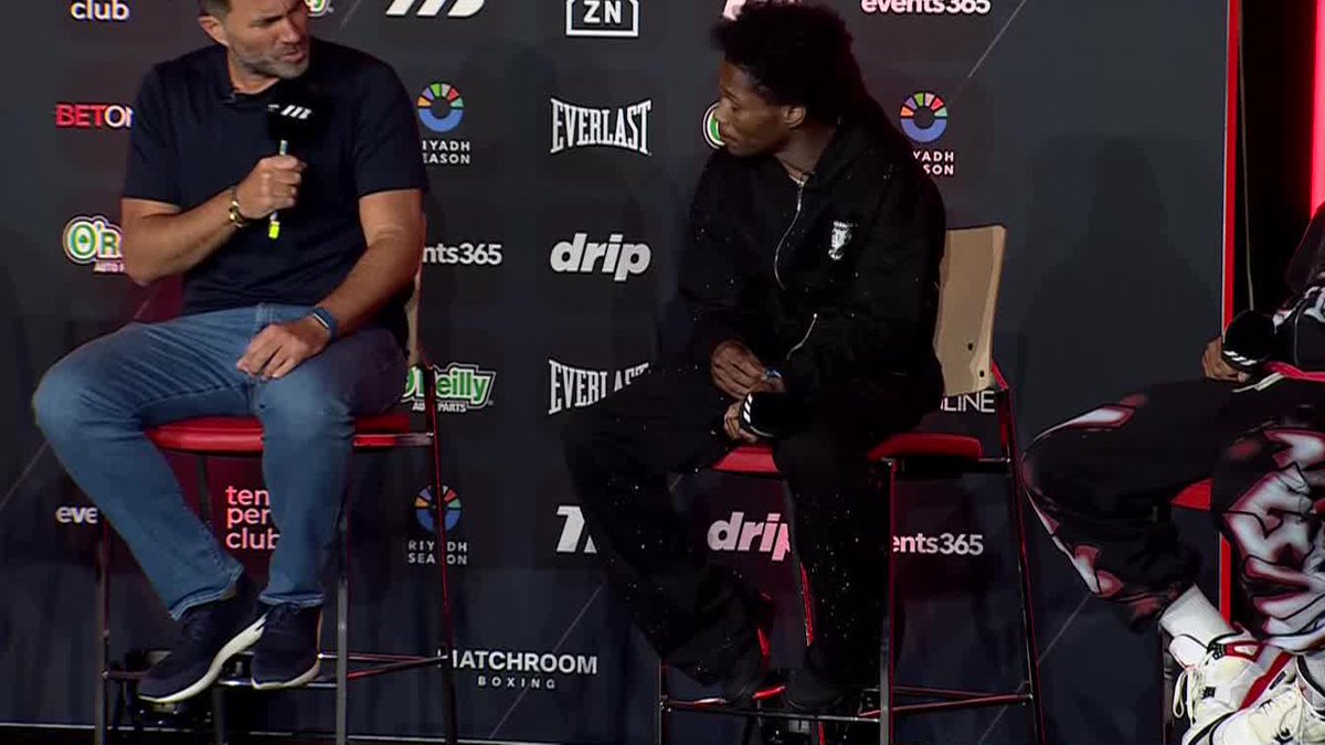 Ray Ford and O'Shaquie Foster is heating up already! 🔥 #FosterFord | May 30 | Live on DAZN ▪️