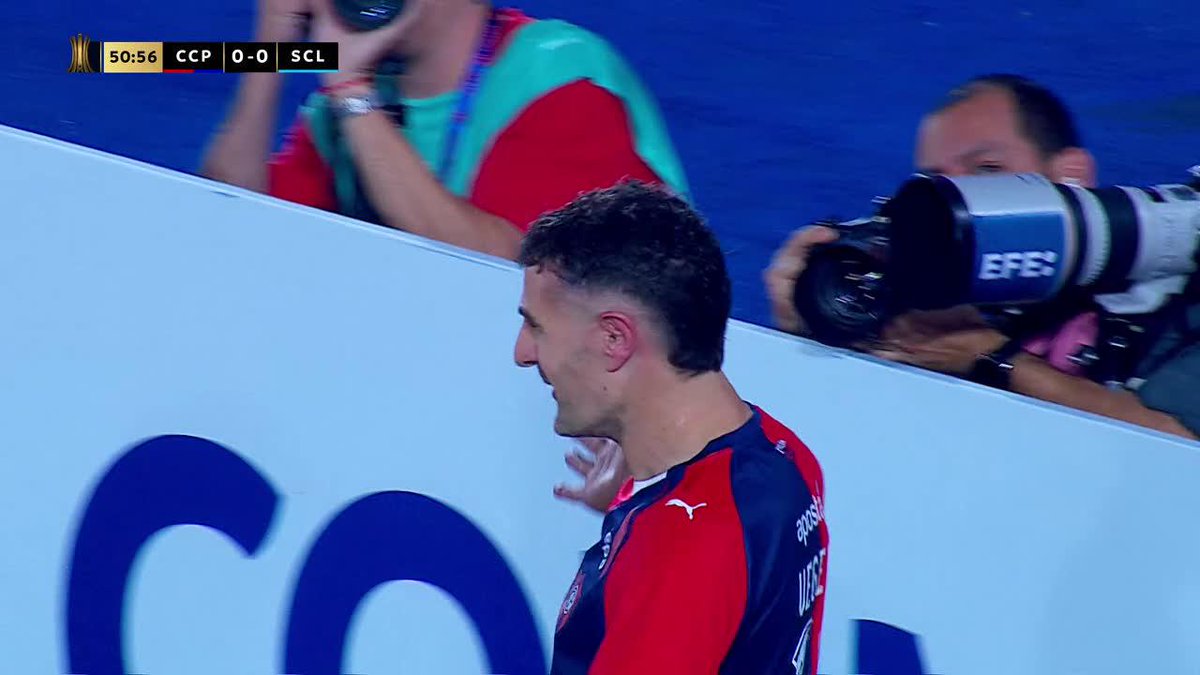 BIEN DE GOLEADOR: Pablo Vegetti y un cabezazo letal para el 1-0 de Cerro Porteño vs. Sporting Cristal. 📺 Mirá TODA la CONMEBOL #Libertadores por #DisneyPlus Plan Premium