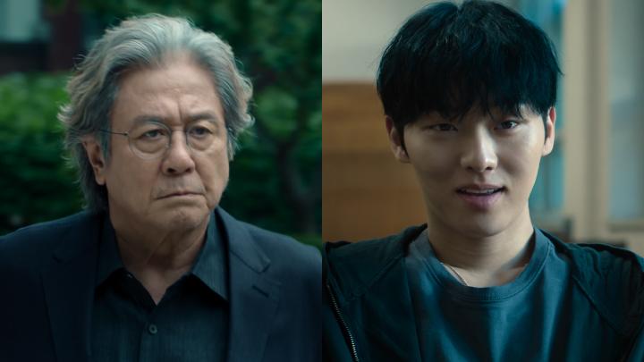 Choi Min-sik and Choi Hyun-wook star in the psychological thriller Notes from the Last Row. Premiering June 26. A failed novelist and literature professor discovers the untapped genius of a student in the last row, becoming obsessed with his writing.