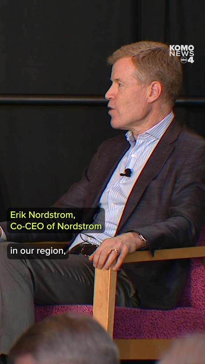 Local business leaders spoke at Thursday's Puget Sound Regional Council General Assembly meeting about the state of business in Washington. Nordstrom Co-CEO Erik Nordstrom said Washington is becoming increasingly expensive for businesses, raising concerns about costs and long-term investment. Kerri Schroeder with JPMorgan Chase said companies and residents are making decisions based on affordability and economic conditions in the region. The discussion focused on the future of business growth and competitiveness in Washington state. Local leaders and business executives continue to debate how policy and costs could shape the region’s economy moving forward.