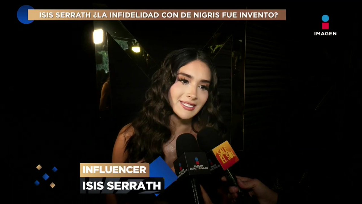 ¡Isis Serrath confirma que INVENTÓ rumores de INFIDELIDAD con Poncho de Nigris! La influencer recuerda la polémica a 3 años de sus declaraciones. #DePrimeraManoTV👌 de lunes a viernes 3 pm por el 3.1 de #ImagenTelevisión: