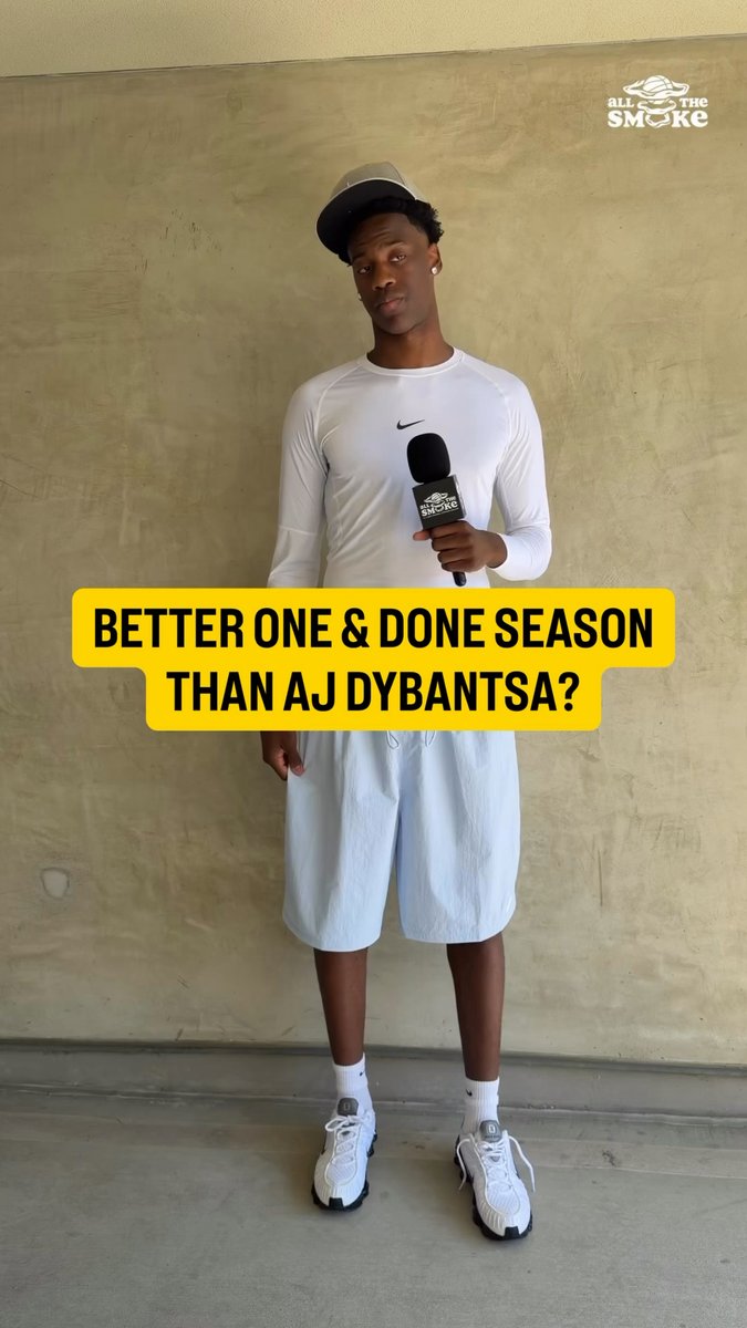 AJ Dybantsa led the country in scoring as a freshman 😳 Hard to top that tbh…