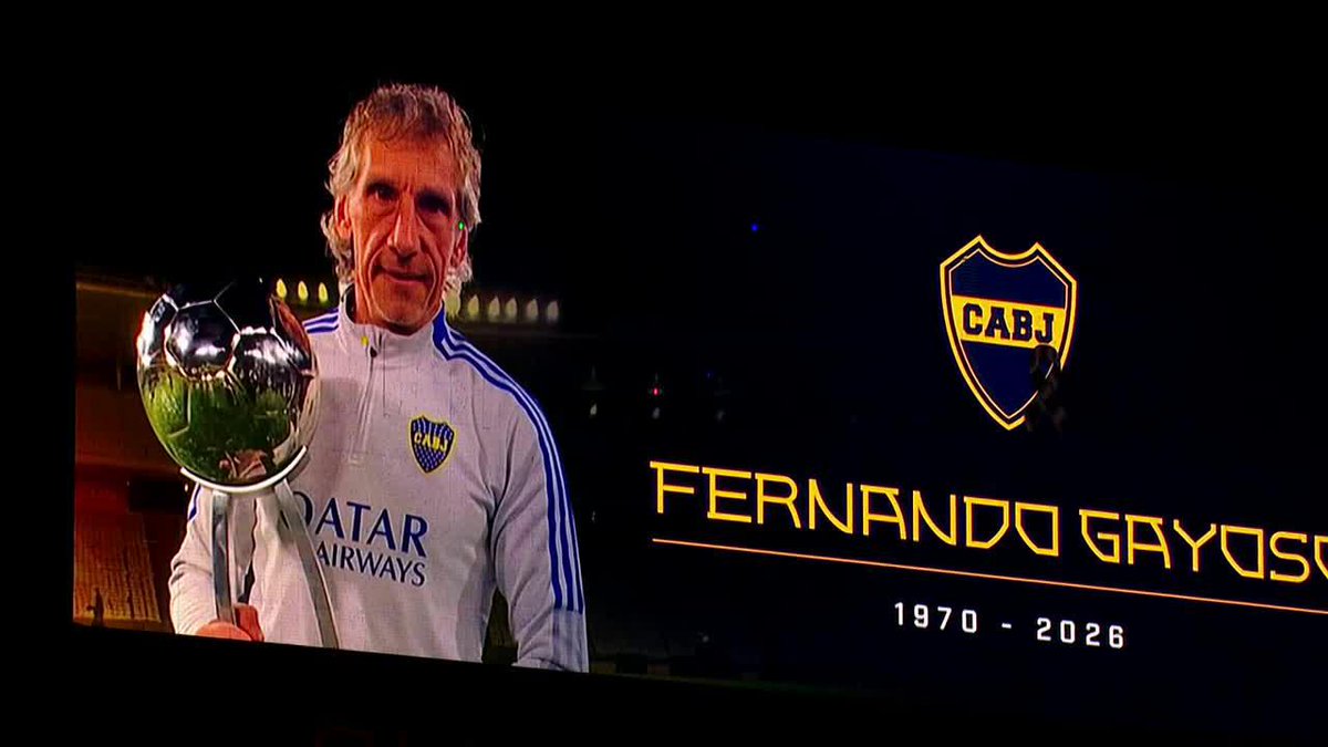 👏👏MINUTO DE OVACIÓN para FERNANDO GAYOSO antes del partido.