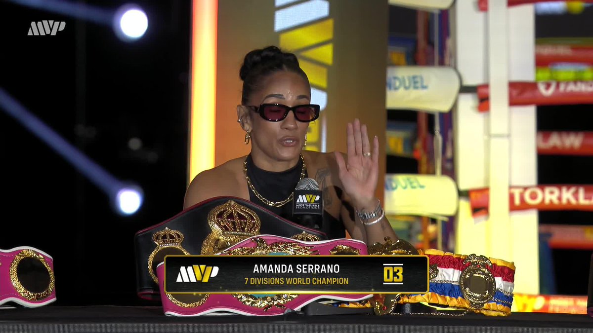 Amanda Serrano can’t wait to make her ESPN debut on Saturday 📺