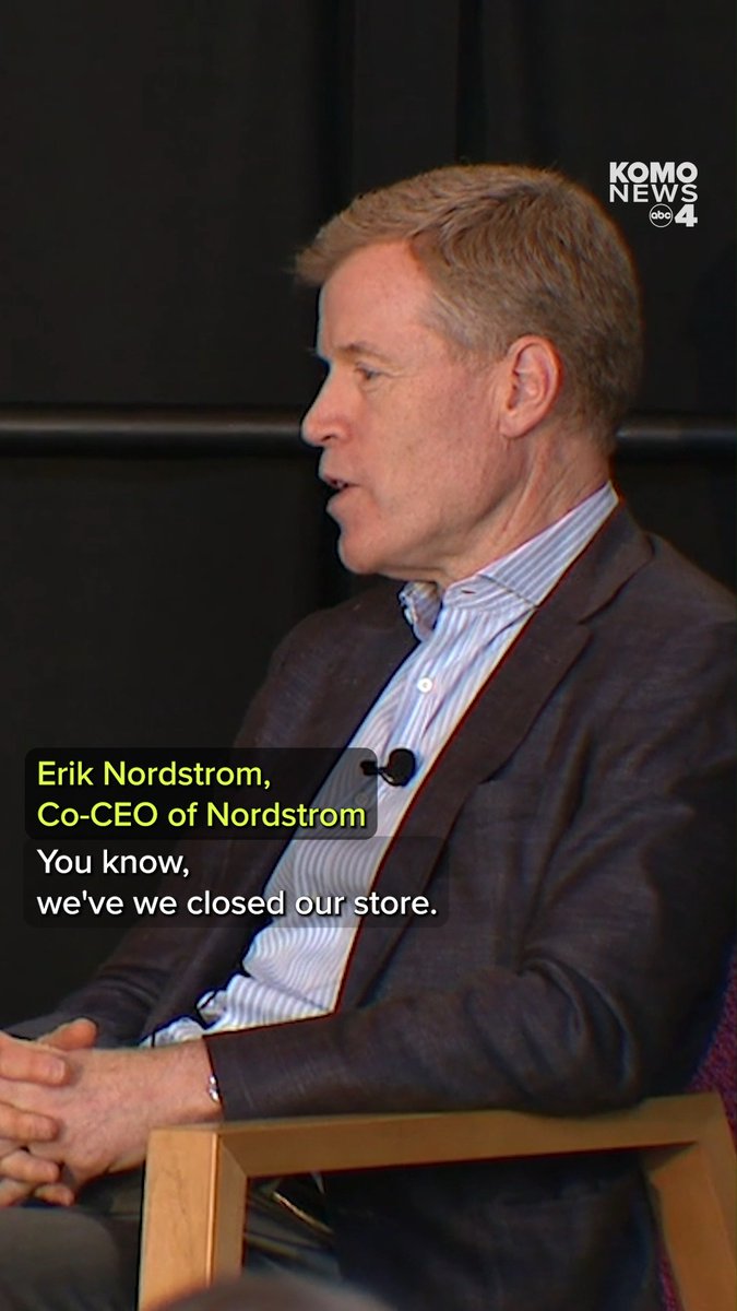 Nordstrom Co-CEO Erik Nordstrom pointed to San Francisco as an example of how cities can recover economically and improve public perception over time. Speaking at Thursday’s Puget Sound Regional Council General Assembly meeting, Nordstrom discussed the importance of leadership, confidence, and long-term planning in shaping business investment. He said Washington leaders should focus on creating conditions that encourage companies and residents to remain in the region. The discussion centered on the future of Seattle and Washington’s economic competitiveness. #komo #komonews #komo4 #komo4news #seattle #seattlenews #washingtonnews