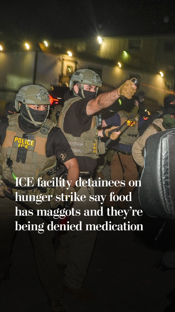 Members of Congress said they saw dire conditions in Delaney Hall, an ICE detention center where protests have been ongoing and detainees are on a hunger strike. Rep. Jerry Nadler said detainees are being given food that “very often” contains maggots.
