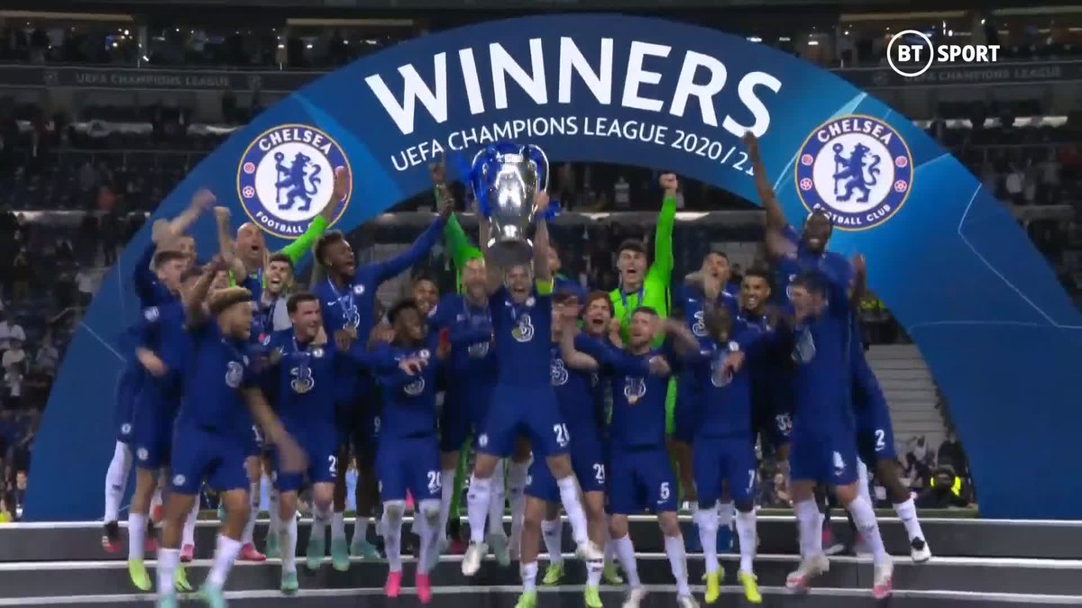 Champions of Europe for a SECOND time on this day in 2021. ⭐️⭐️ 📹BT/TNT